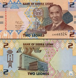 SIERRA LEONE - PICK 35 a - 2 LEONES - 2022