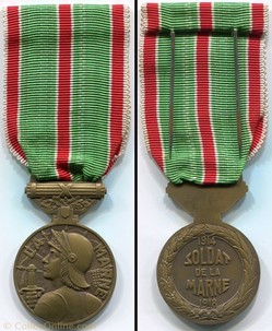 Médaille Commémorative de la Marne