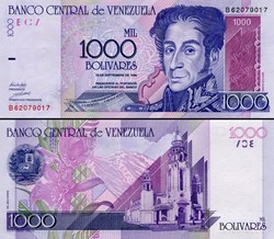 VENEZUELA - PICK 079 - 1000 BOLIVARES - 1998