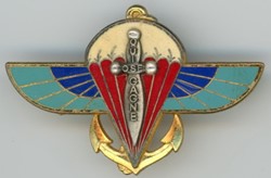 Insigne Parachutistes - 2° Régiment de Parachutistes Infanterie de Marine