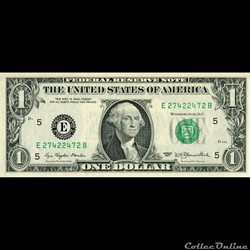 E- 1$ Federal Reserve Notes - Small Size 1977 Series