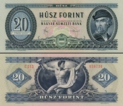 HONGRIE - PICK 169 g - 20 FORINT - 1980
