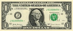 J- 1$ Federal Reserve Notes - Small Size 2017 Series