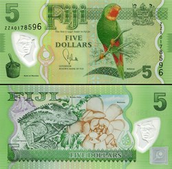 FIDJI - PICK 115 r - 5 DOLLARS - 2012