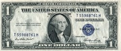 $1 SILVER CERTIFICATE SERIES 1935E
