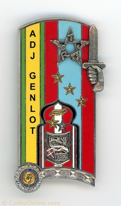 Insigne ENSOA - 256° Promotion Genlot Jean Jacques
