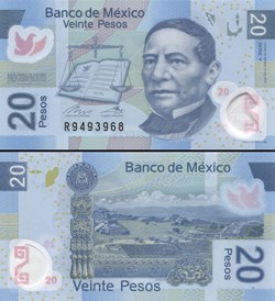 MEXIQUE - PICK 122y - 20 PESOS - 2016