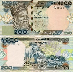 NIGERIA - PICK 29 H 2 - 200 NAIRA - 2009