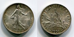 Monnaie trésor Mémé et Pépé - 1920
