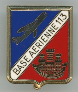 Insigne Aviation - Base Aérienne 113- Saint Dizier