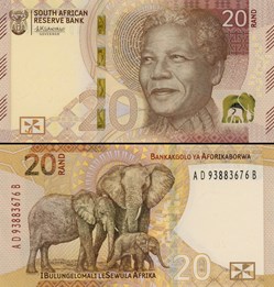 AFRIQUE DU SUD - PICK 149a - 20 RAND - 2023