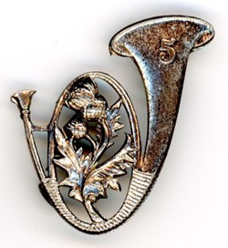 Insigne du 5° Bataillon de Chasseurs à Pied