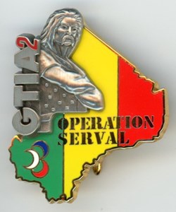 Insigne Opération Serval