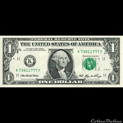 K- 1$ Federal Reserve Notes - Small Size 2006 Series