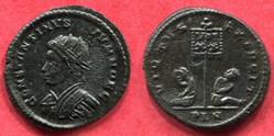 CONSTANTIN II - VIRTVS - EXERCIT - RIC 197