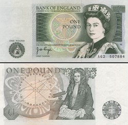 GRANDE-BRETAGNE - PICK 377a - 1 POUND - 1978