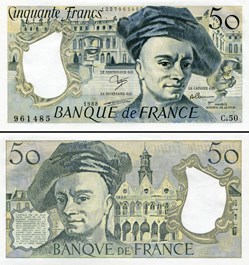 FRANCE - 50 FRANCS - 1988