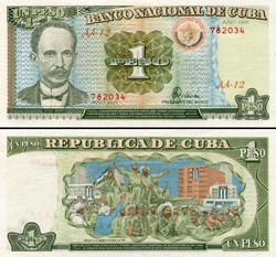 CUBA - PICK 112 - 1 PESO - 1995
