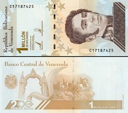 VENEZUELA - PICK 114a - 1 000 000 BOLIVARES - 2020