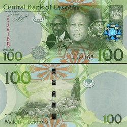 LESOTHO - PICK 24a - 100 Maloti - 2010