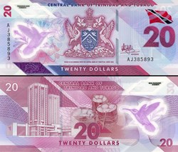TRINIDAD ET TOBAGO - PICK 63 - 20 DOLLARS - 2020