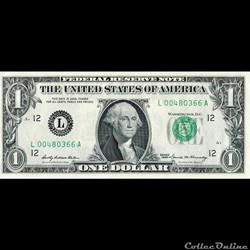 L- 1$ Federal Reserve Notes - Small Size 1969 Series