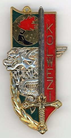 Insigne - Promotion Kolwezi - 3e Bataillon de l'Ecole Spéciale Militaire de St Cyr