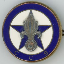 Insigne Légion Etrangère - 4° Régiment Etranger - C.C.S 1980