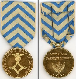 Médaille de reconnaissance de la Nation - Période AFN