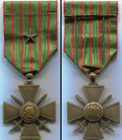 Croix de Guerre 1914-1918