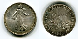 Monnaie trésor Mémé et Pépé - 1915