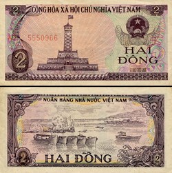 VIETNAM - PICK 091 a - 2 ÐONG - 1985