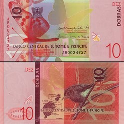 SAO TOME ET PRINCIPE - PICK 77a - 10 DOBRAS - 2020