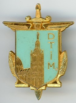 Insigne Base de Transit Interarmées Méditerranée - BTIM - Marseille - France