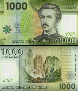 CHILI - PICK 161 k - 1000 PESOS - 2020