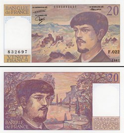 FRANCE - 20 FRANCS - 1987 - F.022
