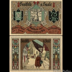 Saalfeld  75 Pfennig
