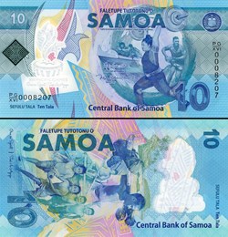 SAMOA - PICK 45a - 10 TALA - 2019