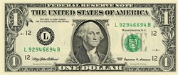 L- 1$ Federal Reserve Notes - Small Size 1999 Series