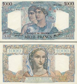 FRANCE - 1000 FRANCS