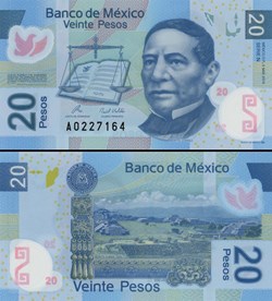MEXIQUE - PICK 122n - 20 PESOS - 2011