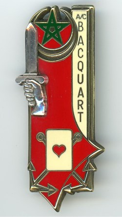 Insigne ENSOA - 106° Promotion Bacquart Pierre