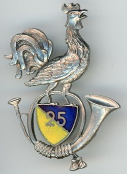 Insigne du 25° Bataillon de Chasseurs Alpins