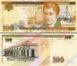 HONDURAS - Pick 77i - 100 LEMPIRAS - 2008