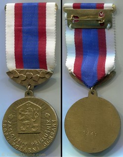 Médaille Protection Incendie - Tchèquie