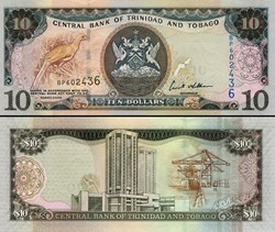 TRINIDAD ET TOBAGO - PICK 48a1 - 10 DOLLARS - 2006