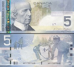 CANADA - PICK 101 ad - 5 DOLLARS - 2010