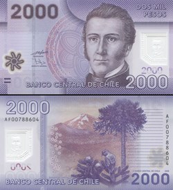 CHILI - PICK 162 a  - 2000 PESOS - 2009