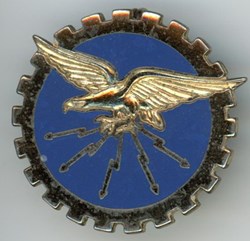 Insigne Aviation - Escadron électronique générale 1/317 Ecole technique Armée de l'air - Rochefort