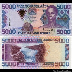 SIERRA LEONE - PICK 27 c - 5000 LEONES - 2006